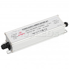 Блок питания ARPV-24100-A1 (24V, 4.16A, 100W) (ARL, IP67 Металл, 3 года)